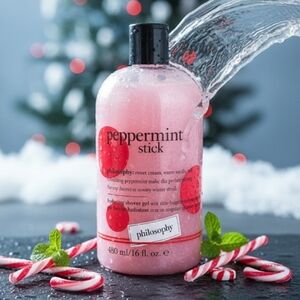 New Philosophy Peppermint Stick hydrating shower gel ~ 16 fl oz